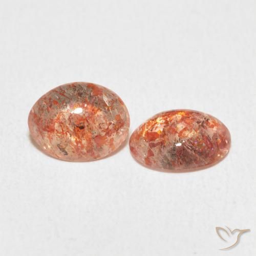 Shop natural 1.63ct Orange moyen Pierre de soleil gems, ovale, from Inde at GemSelect. In stock, global shipping!
