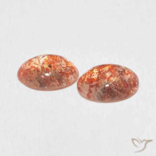 Shop natural 1.63ct Orange moyen Pierre de soleil gems, ovale, from Inde at GemSelect. In stock, global shipping!