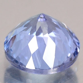 Tanzanite Bleu naturelle Coupe roude, 1.02 ct, VS
