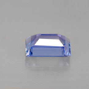 Tanzanite bleue naturelle baguette, 1,61 ct, VS