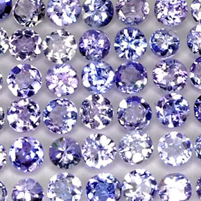 Achetez naturel ct bleue tanzanite gems, coupe roude, en provenance tanzanie chez gemselect. en stock, livraison internationale!