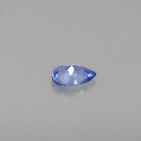 Tanzanite Violet Bleu naturelle En forme de poire, 0.26 ct, VVS-VS