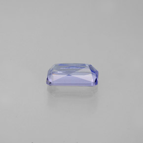 Tanzanite Violet Bleu naturelle Taille émeraude, 0.74 ct, VVS