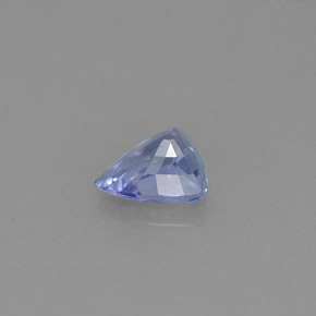 Tanzanite bleue naturelle trillion, 0,68 ct, VVS-VS