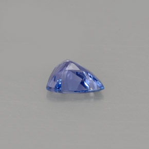 Tanzanite bleue naturelle trillion, 0,62 ct, VVS