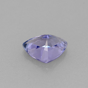 Tanzanite bleue naturelle trillion, 0,57 ct, VVS
