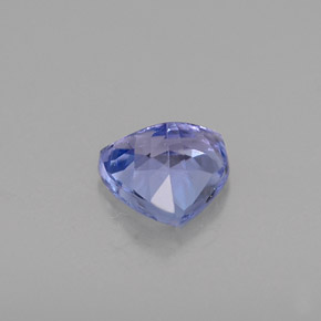 Tanzanite bleue naturelle trillion, 0,44 ct, VVS-VS
