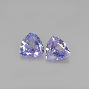 Achetez naturel ct bleue tanzanite gems, trillion, en provenance tanzanie chez gemselect. en stock, livraison internationale!