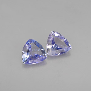 Achetez naturel ct bleue tanzanite gems, trillion, en provenance tanzanie chez gemselect. en stock, livraison internationale!