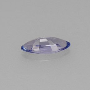 Tanzanite bleue naturelle marquise, 0,49 ct, VVS-VS