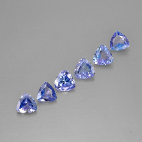 Achetez naturel ct Violet Bleu Tanzanite gems, Trillion, En provenance Tanzanie chez GemSelect. En stock, livraison internationale!