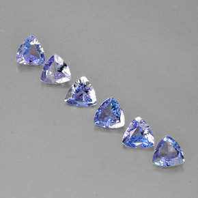 Achetez naturel ct bleue tanzanite gems, trillion, en provenance tanzanie chez gemselect. en stock, livraison internationale!