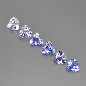 Achetez naturel ct bleue tanzanite gems, trillion, en provenance tanzanie chez gemselect. en stock, livraison internationale!