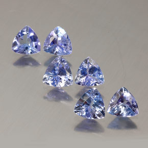 Achetez naturel ct bleue tanzanite gems, trillion, en provenance tanzanie chez gemselect. en stock, livraison internationale!