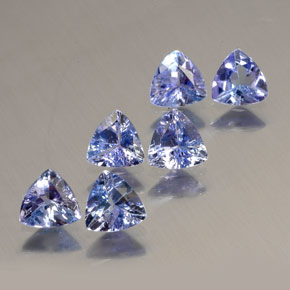 Achetez naturel ct bleue tanzanite gems, trillion, en provenance tanzanie chez gemselect. en stock, livraison internationale!
