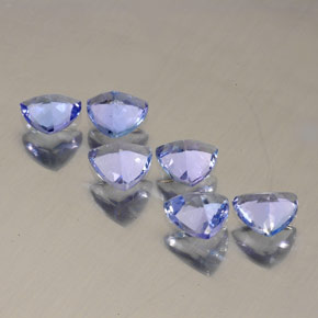 Achetez naturel ct bleue tanzanite gems, trillion, en provenance tanzanie chez gemselect. en stock, livraison internationale!