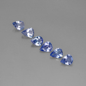 Achetez naturel ct Violet Bleu Tanzanite gems, En forme de poire, En provenance Tanzanie chez GemSelect. En stock, livraison internationale!