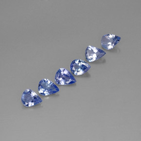 Achetez naturel ct Violet Bleu Tanzanite gems, En forme de poire, En provenance Tanzanie chez GemSelect. En stock, livraison internationale!