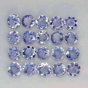 Achetez naturel ct bleue tanzanite gems, coupe roude, en provenance tanzanie chez gemselect. en stock, livraison internationale!