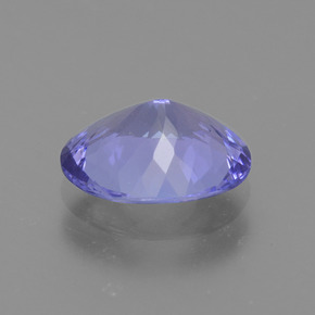 Tanzanite violet naturelle coupe ovale, 2,30 ct, VVS-VS