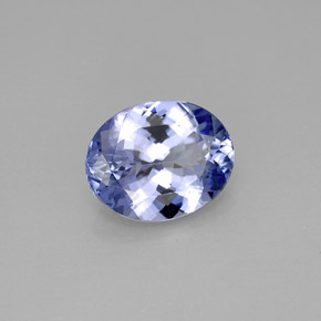 Tanzanite Violet Bleu naturelle Coupe ovale, 2.43 ct, VVS-VS