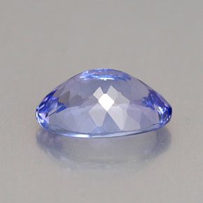 Tanzanite bleue naturelle coupe ovale, 2,24 ct, VVS-VS