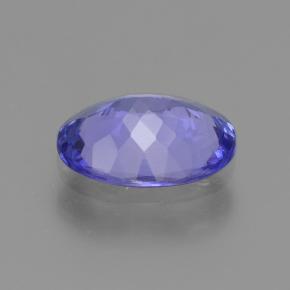 Tanzanite bleue naturelle coupe ovale, 2,12 ct, VVS-VS