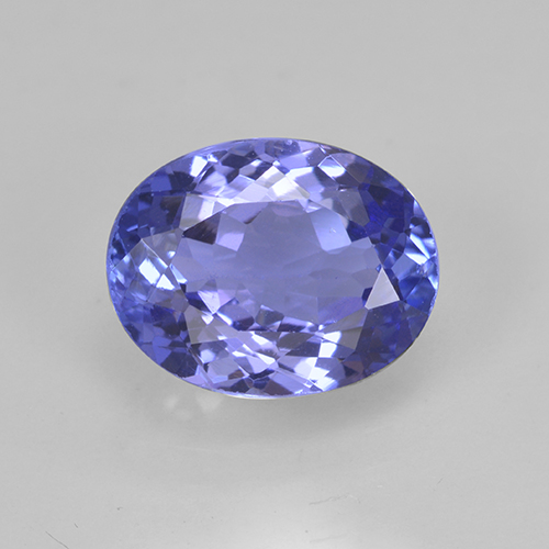 Tanzanite Bleu violet intense naturelle Coupe ovale, 2.23 ct, VS