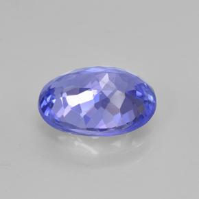 Tanzanite Bleu violet intense naturelle Coupe ovale, 2.23 ct, VS