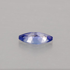 Tanzanite bleue naturelle marquise, 0,39 ct, VVS-VS