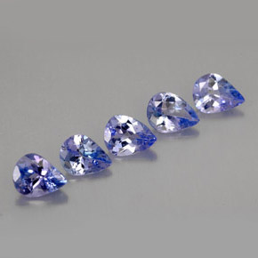 Achetez naturel ct violet tanzanite gems, en forme de poire, en provenance tanzanie chez gemselect. en stock, livraison internationale!