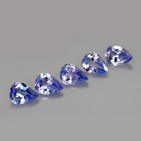 Achetez naturel ct Violet bleuâtre Tanzanite gems, En forme de poire, En provenance Tanzanie chez GemSelect. En stock, livraison internationale!
