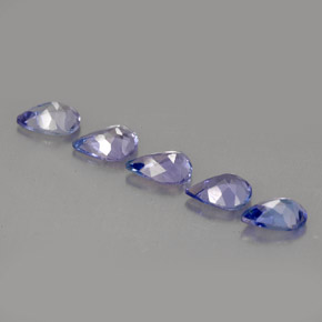 Achetez naturel ct Violet bleuâtre Tanzanite gems, En forme de poire, En provenance Tanzanie chez GemSelect. En stock, livraison internationale!