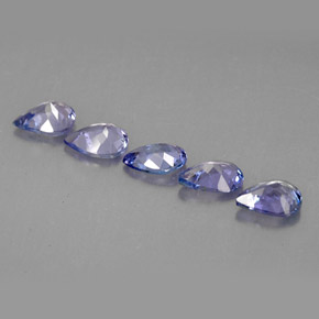 Achetez naturel ct Violet bleuâtre Tanzanite gems, En forme de poire, En provenance Tanzanie chez GemSelect. En stock, livraison internationale!