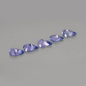 Achetez naturel ct Violet bleuâtre Tanzanite gems, En forme de poire, En provenance Tanzanie chez GemSelect. En stock, livraison internationale!