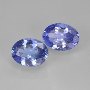 Achetez naturel 3,00ct bleue tanzanite gems, coupe ovale, en provenance tanzanie chez gemselect. en stock, livraison internationale!