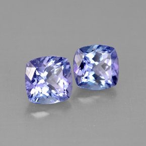 Achetez naturel ct bleue tanzanite gems, coupe coussin, en provenance tanzanie chez gemselect. en stock, livraison internationale!