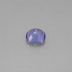 Tanzanite bleue naturelle coupe coussin, 0,96 ct, VVS