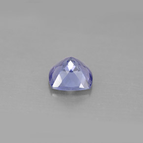Tanzanite bleue naturelle coupe coussin, 1,10 ct, VVS