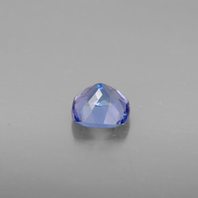 Tanzanite bleue naturelle coupe coussin, 1,07 ct, VVS