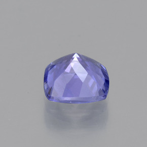 Tanzanite bleue naturelle coupe coussin, 0,93 ct, VVS