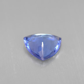 Tanzanite bleue naturelle trillion, 1,15 ct, VVS-VS