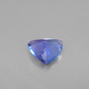 Tanzanite bleue naturelle trillion, 1,09 ct, VVS-VS