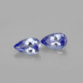 Achetez naturel ct violet tanzanite gems, en forme de poire, en provenance tanzanie chez gemselect. en stock, livraison internationale!