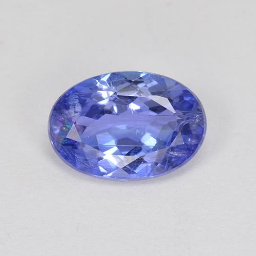 Tanzanite bleue naturelle coupe ovale, 1,22 ct, SI