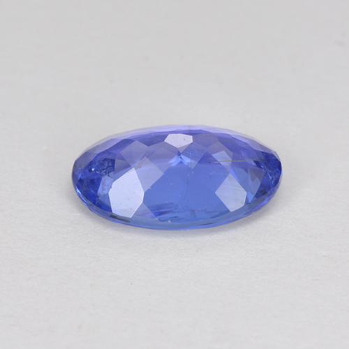 Tanzanite bleue naturelle coupe ovale, 1,22 ct, SI