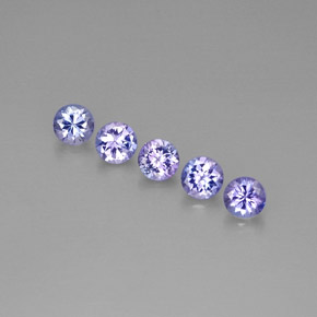 Achetez naturel ct bleue tanzanite gems, coupe roude, en provenance tanzanie chez gemselect. en stock, livraison internationale!