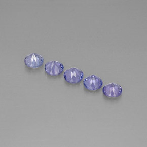 Achetez naturel ct bleue tanzanite gems, coupe roude, en provenance tanzanie chez gemselect. en stock, livraison internationale!