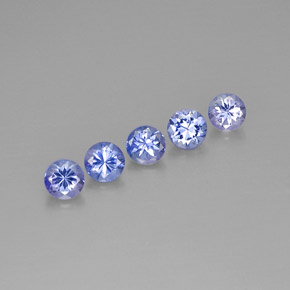 Achetez naturel ct bleue tanzanite gems, coupe roude, en provenance tanzanie chez gemselect. en stock, livraison internationale!