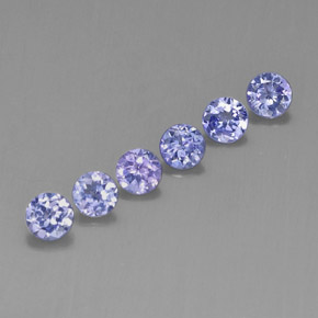 Achetez naturel ct violet tanzanite gems, coupe roude, en provenance tanzanie chez gemselect. en stock, livraison internationale!